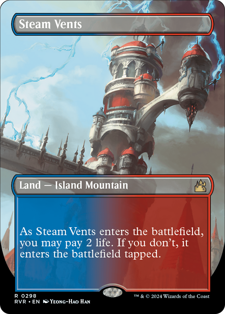 Image of Steam Vents (Borderless) [Ravnica Remastered]