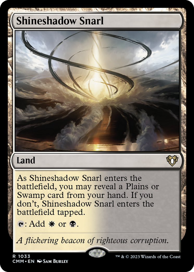 Image of Shineshadow Snarl [Commander Masters]