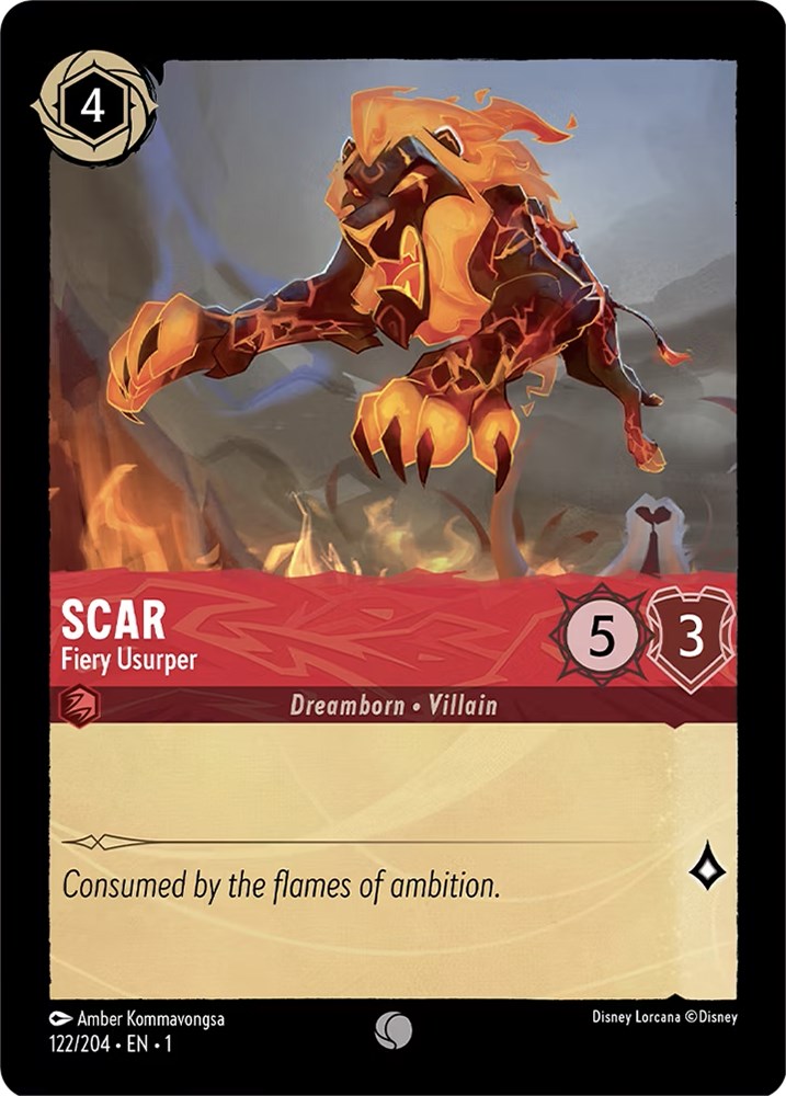 Image of Scar - Fiery Usurper (122/204) [The First Chapter]