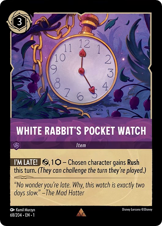 Image of White Rabbit's Pocket Watch (68/204) [The First Chapter]