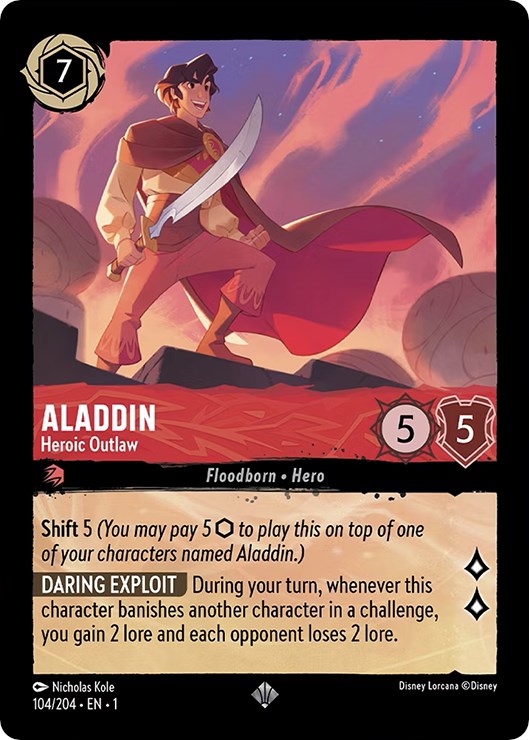 Image of Aladdin - Heroic Outlaw (104/204) [The First Chapter]
