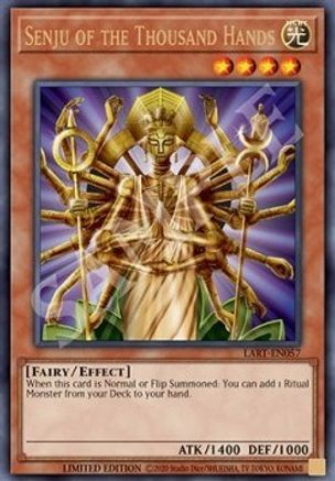 Image of Senju of the Thousand Hands [LART-EN057] Ultra Rare