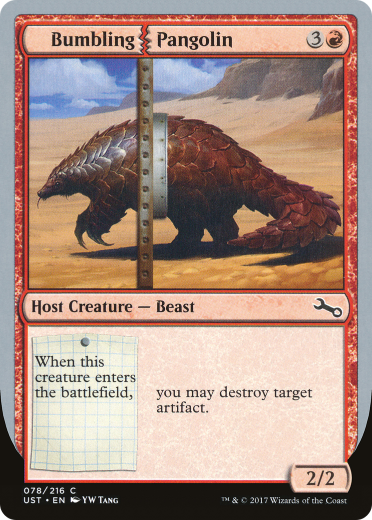 Image of Bumbling Pangolin [Unstable]