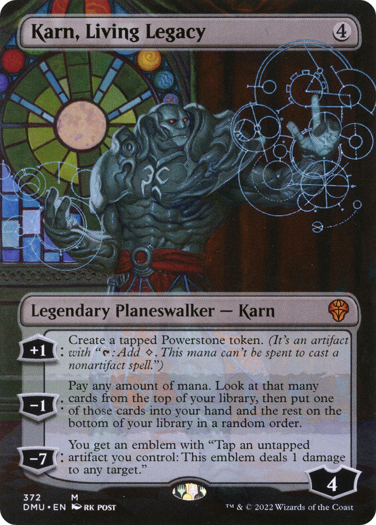 Image of Karn, Living Legacy (Borderless) [Dominaria United]
