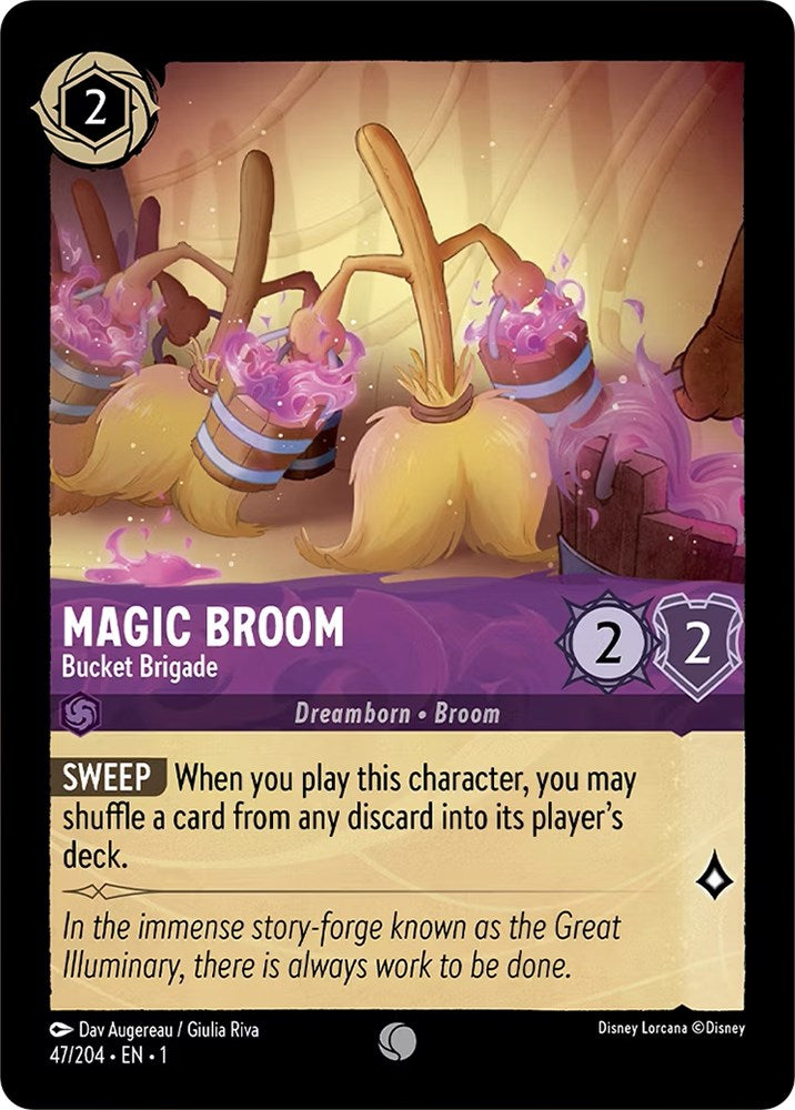 Image of Magic Broom - Bucket Brigade (47/204) [The First Chapter]