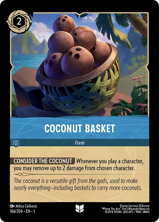Image of Coconut Basket (166/204) [The First Chapter]