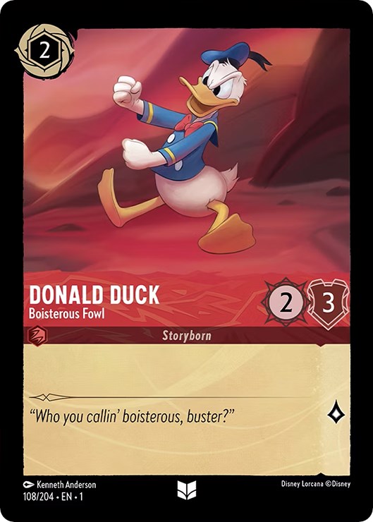 Image of Donald Duck - Boisterous Fowl (108/204) [The First Chapter]