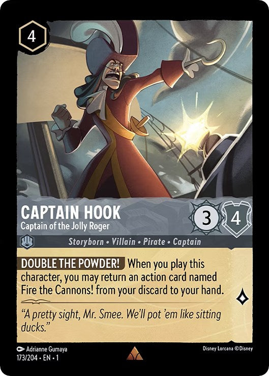 Image of Captain Hook - Captain of the Jolly Roger (173/204) [The First Chapter]