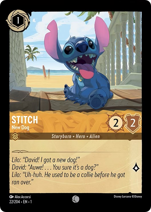 Image of Stitch - New Dog (22/204) [The First Chapter]