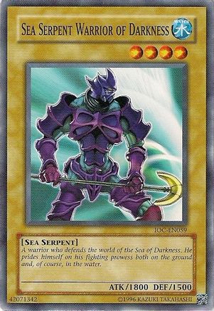 Image of Sea Serpent Warrior of Darkness [IOC-EN059] Common