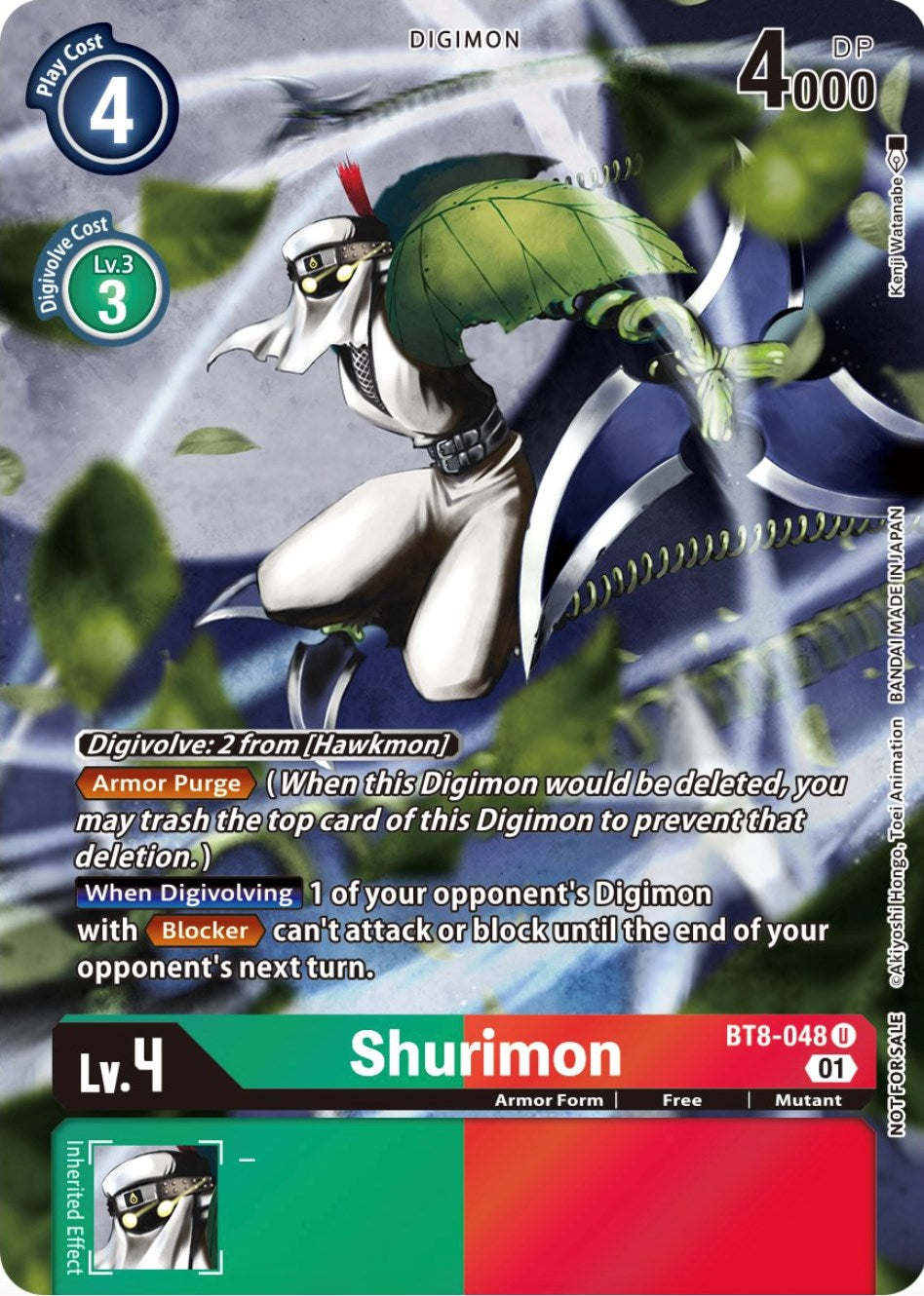 Image of Shurimon [BT8-048] (Official Tournament Pack Vol.9) [New Awakening Promos]