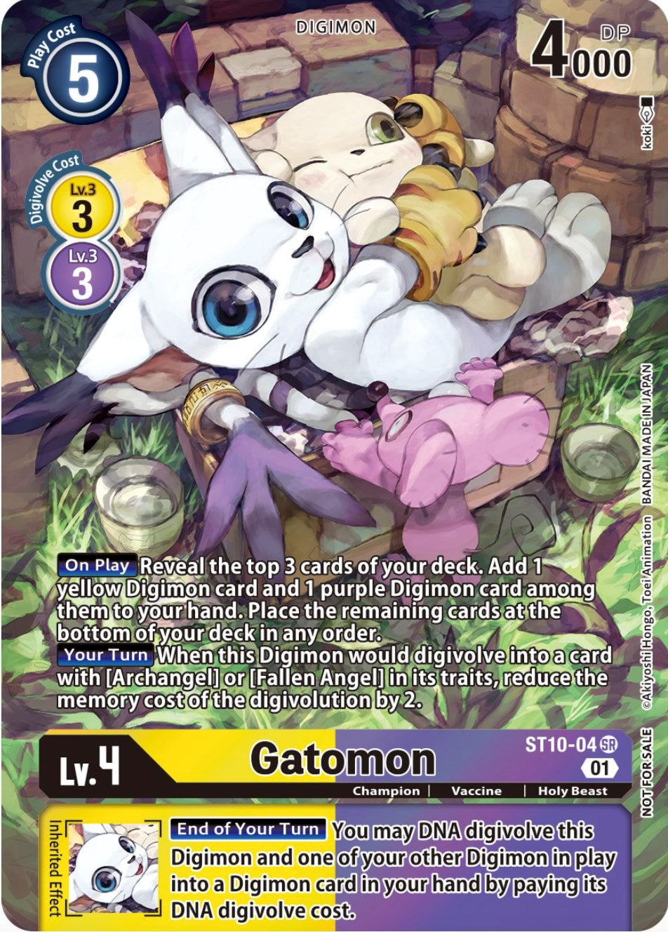 Image of Gatomon [ST10-04] (Official Tournament Pack Vol.9) [Starter Deck: Parallel World Tactician Promos]
