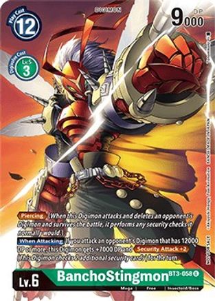 Image of BanchoStingmon [BT3-058] (Across Time Pre-Release) [Release Special Booster Promos]