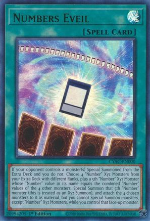 Image of Numbers Eveil [CYAC-EN000] Ultra Rare