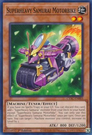Image of Superheavy Samurai Motorbike [CYAC-EN003] Common