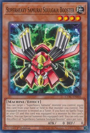 Image of Superheavy Samurai Soulgaia Booster [CYAC-EN005] Common