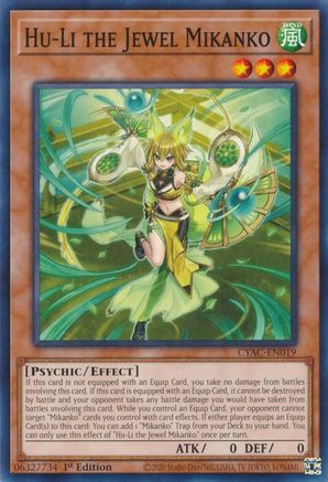 Image of Hu-Li the Jewel Mikanko [CYAC-EN019] Common