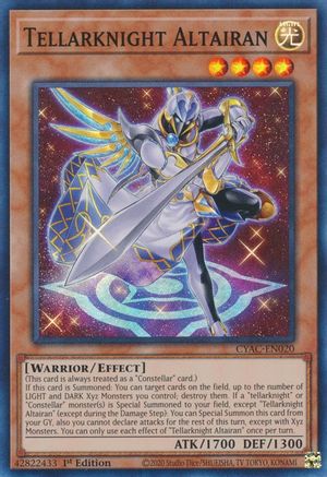 Image of Tellarknight Altairan [CYAC-EN020] Super Rare