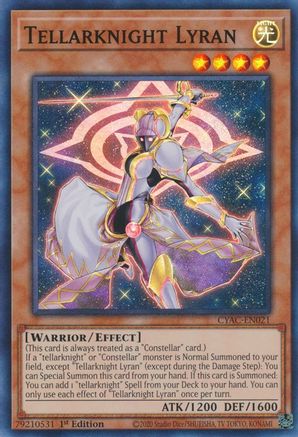Image of Tellarknight Lyran [CYAC-EN021] Super Rare