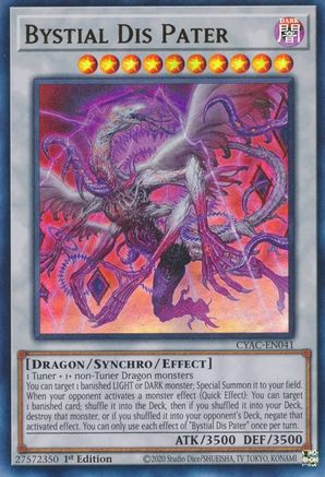 Image of Bystial Dis Pater [CYAC-EN041] Ultra Rare