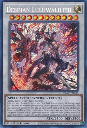 Image of Despian Luluwalilith [CYAC-EN042] Secret Rare