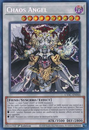 Image of Chaos Angel [CYAC-EN044] Secret Rare