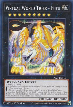 Image of Virtual World Tiger - Fufu [CYAC-EN046] Common