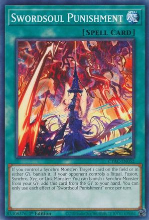 Image of Swordsoul Punishment [CYAC-EN052] Common
