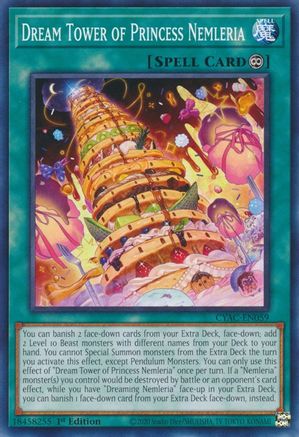Image of Dream Tower of Princess Nemleria [CYAC-EN059] Common