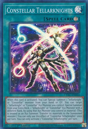 Image of Constellar Tellarknights [CYAC-EN064] Super Rare