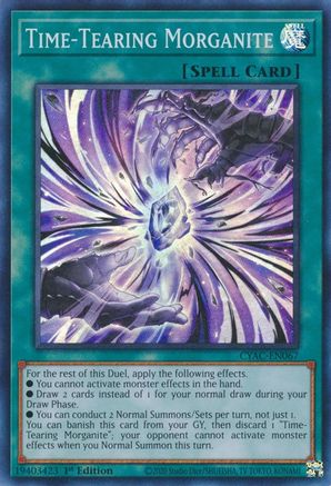 Image of Time-Tearing Morganite [CYAC-EN067] Super Rare