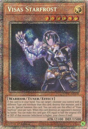 Image of Visas Starfrost [CYAC-EN100] Starlight Rare