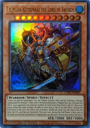 Image of Tsumuha-Kutsunagi the Lord of Swords [CYAC-ENSP1] Ultra Rare