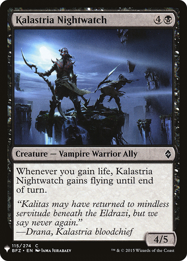 Image of Kalastria Nightwatch [Mystery Booster]