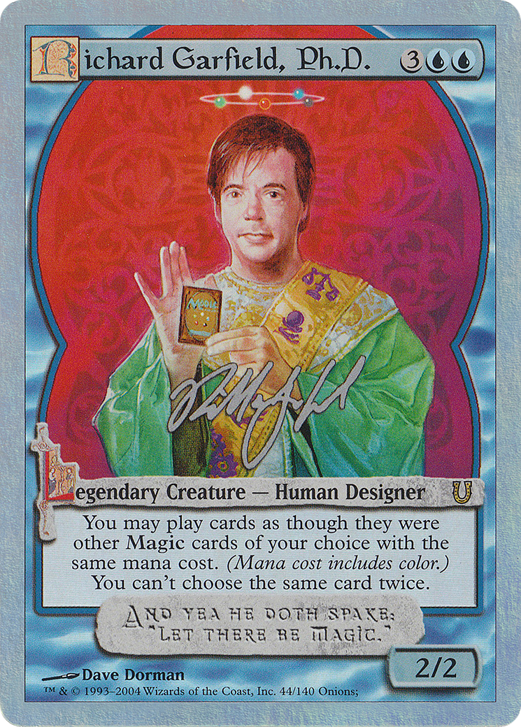 Image of Richard Garfield, Ph.D. (Alternate Foil) [Unhinged]