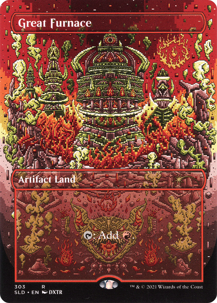 Image of Great Furnace (Borderless) [Secret Lair Drop Series]