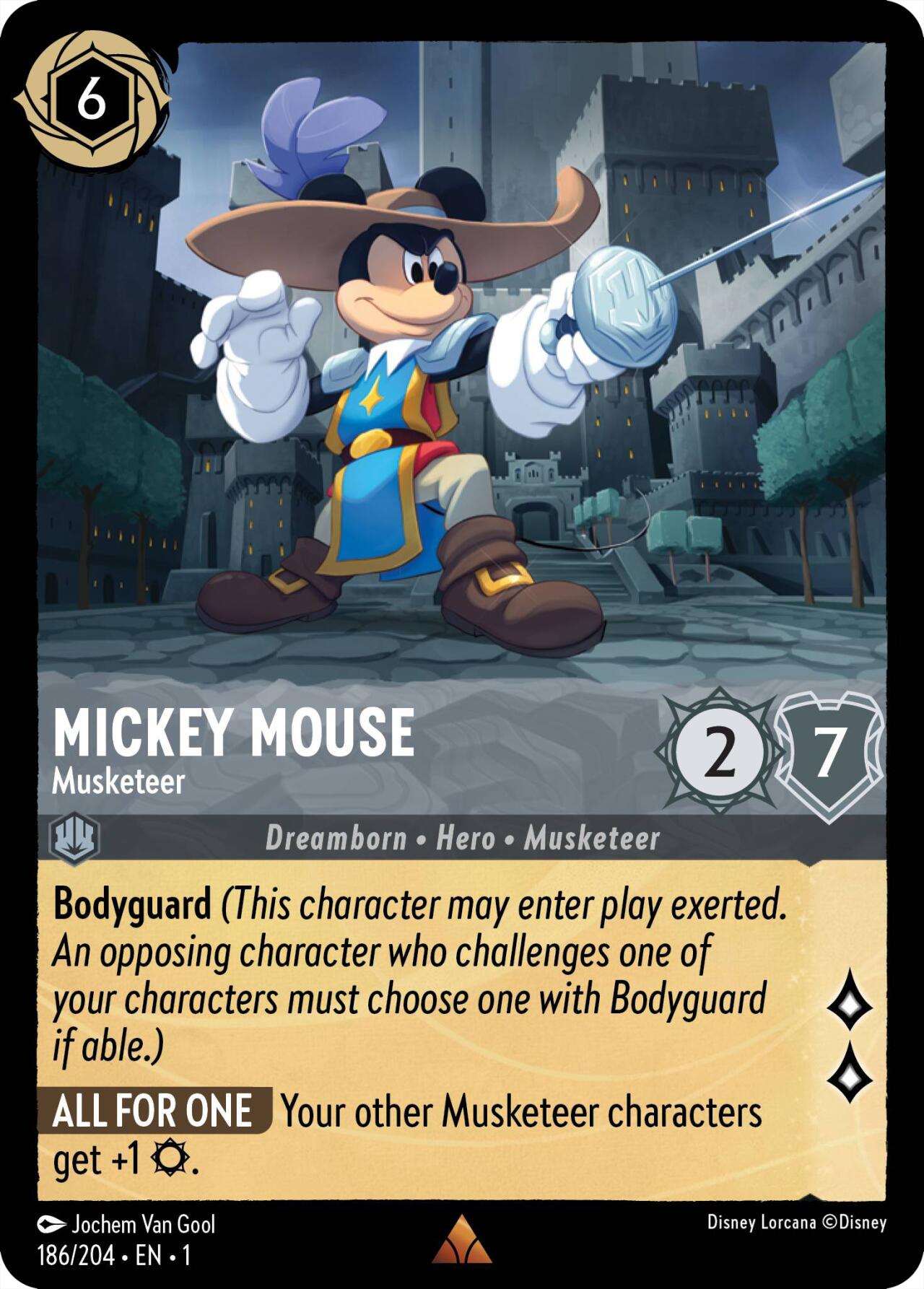 Image of Mickey Mouse - Musketeer (186/204) [The First Chapter]
