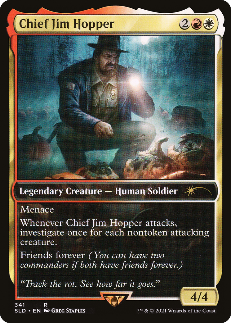Image of Chief Jim Hopper [Secret Lair Drop Series]