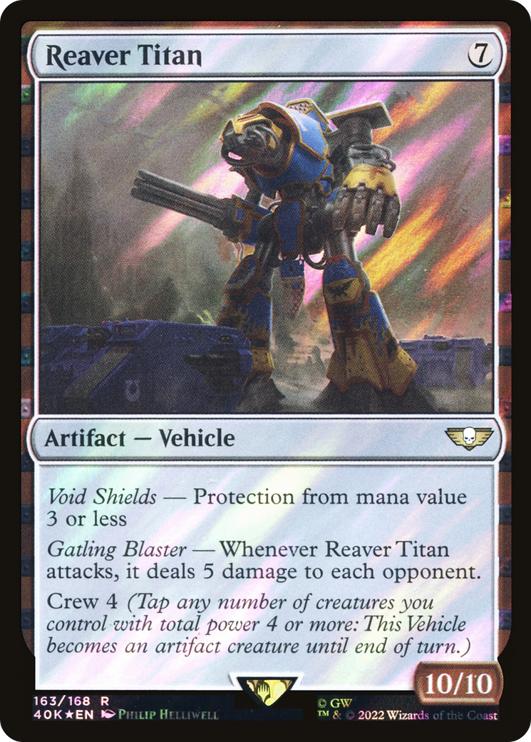 Image of Reaver Titan (Surge Foil) [Warhammer 40,000]