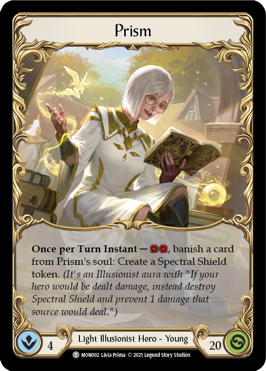 Image of Prism // Prism, Sculptor of Arc Light [MON002 // MON001] (Monarch)  1st Edition Normal