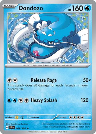 Image of Dondozo (061/198) (Theme Deck Exclusive) [Scarlet & Violet: Base Set]