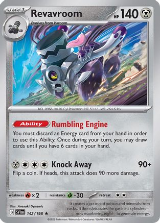 Image of Revavroom (142/198) (Theme Deck Exclusive) [Scarlet & Violet: Base Set]