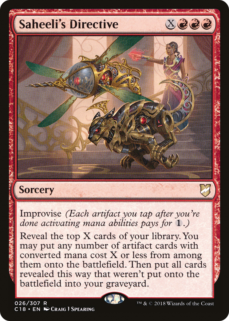 Image of Saheeli's Directive [Commander 2018]