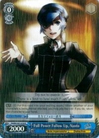 Image of Full Power Follow Up, Naoto (P4/EN-S01-074 R) [Persona 4 ver.E]