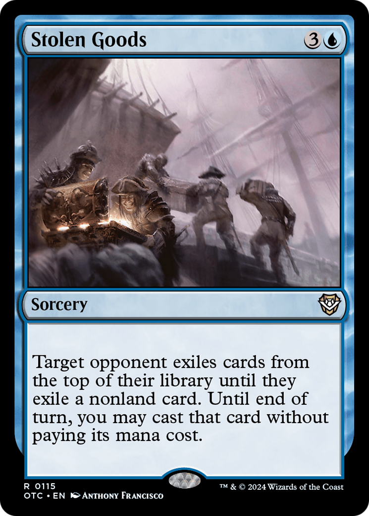 Image of Stolen Goods [Outlaws of Thunder Junction Commander]