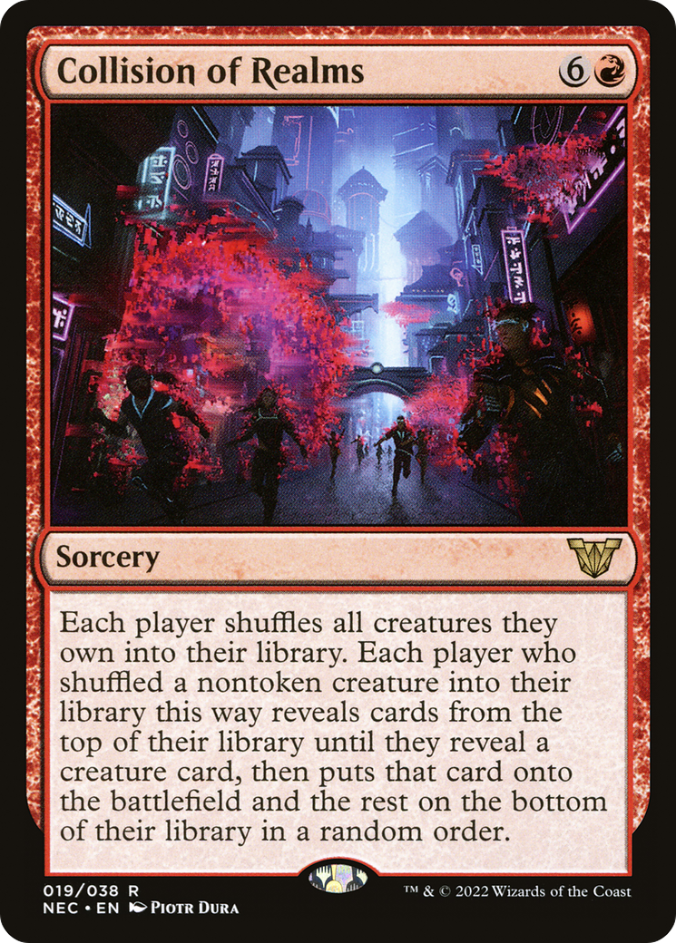 Image of Collision of Realms [Kamigawa: Neon Dynasty Commander]