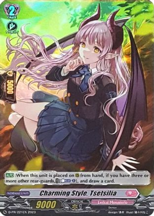 Image of Charming Style, Tsetsilia (Foil) (D-PR-/221EN) [D Promo Cards]