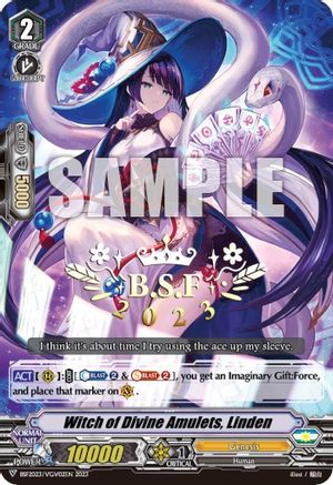 Image of Witch of Divine Amulets, Linden (BSF2023/VGV02EN) [Bushiroad Event Cards]
