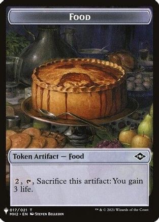 Image of Food // Golem Double-Sided Token [Secret Lair: From Cute to Brute Tokens]