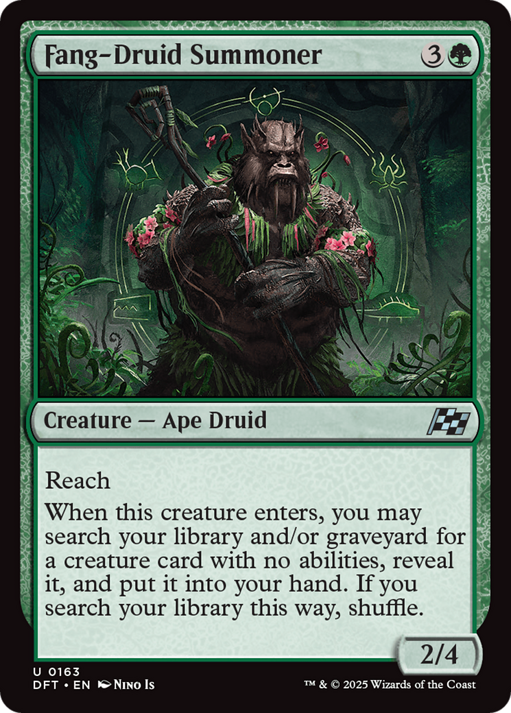 Image of Fang-Druid Summoner [Aetherdrift]